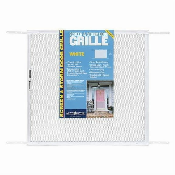 ADFORS White Steel Door Grille, 24 In. W x 30 In. L