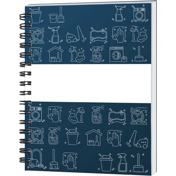 ADHD Cleaning Planner for Adults and Teens, Cleaning and Organizing Planner Cleaning Schedule and Checklist Notebook List, Daily Weekly Monthly for Home Chore Chart ADHD Daily Planner Family 2026