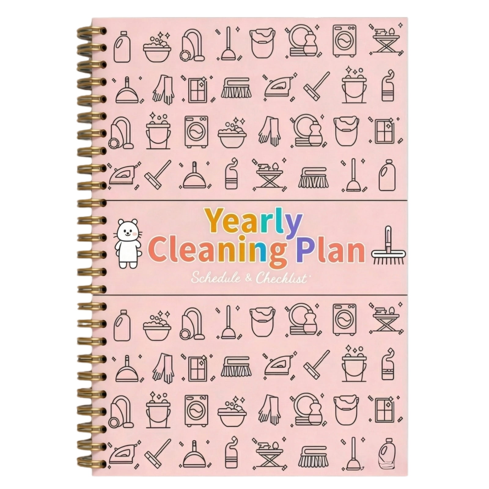 ADHD Cleaning Planner, Household Schedule and Checklist Organizer ...
