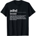 ADHD Definition, Funny ADHD,Neurodiversity, Inclusion TShirt