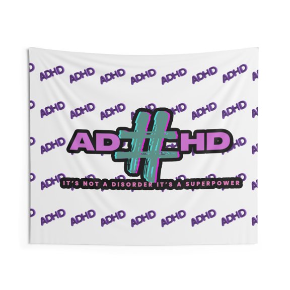 ADHD Indoor Wall Tapestries