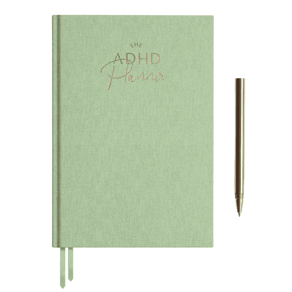 The ADHD Planner for Adults - Undated Daily & Weekly ADHD Journal for Disorganized People, 90 Days - Habit Tracker, Record Emotions & Mood - Academic Goals - Structure & Focus for Adults Brains