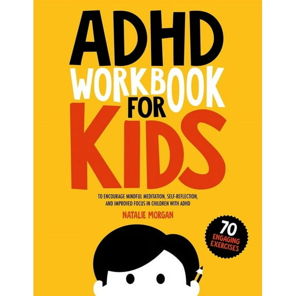 ADHD Workbook for Kids, (Paperback)