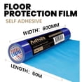 thumbnail image 1 of ADHES Floor Protection Film 24” x 200’ Self Adhesive Floor Protector for Moving and Construction, Protection of Hardwood, Tile, Other Hard Surfaces, 1 of 3