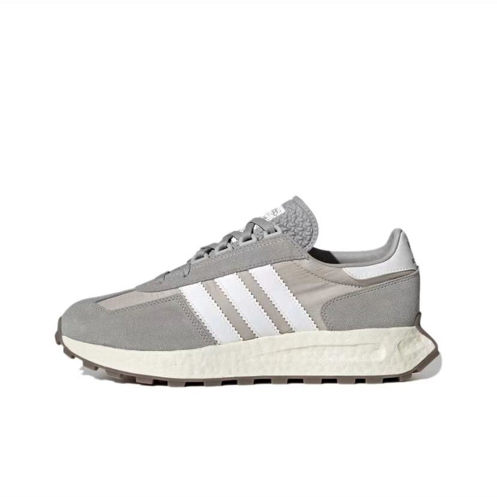 ADI Originals Retropy Boost E5 Running Shoes Retro Daddy Shoes Popcorn Men's and Women's Casual Sneakers Gray White