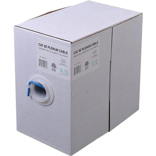 ADI 1000ft. Cat5E 24/4 Plenum CMP/FT6, Blue