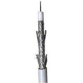ADI PRO RN-7001151 RG6 CCS Quad-Shielded CATV Cable, 1000' Reel Box, White