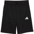 thumbnail image 1 of ADIDAS BOYS SHORTS - 253 SOLID BLACK MESH - LARGE 14 16 - BASKETBALL PANTS, 1 of 1