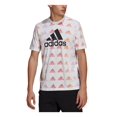 thumbnail image 1 of ADIDAS Mens White Short Sleeve Classic Fit T-Shirt L, 1 of 2