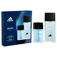 thumbnail image 1 of ADIDAS Moves for Him Fragrance Gift Set: Eau de Toilette + Deodorant Natural Spray, 2 Pieces, 1 of 3