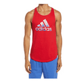 thumbnail image 1 of ADIDAS ORIGINALS Snowcone Cotton Graphic Logo Tank In Red,M, 1 of 1