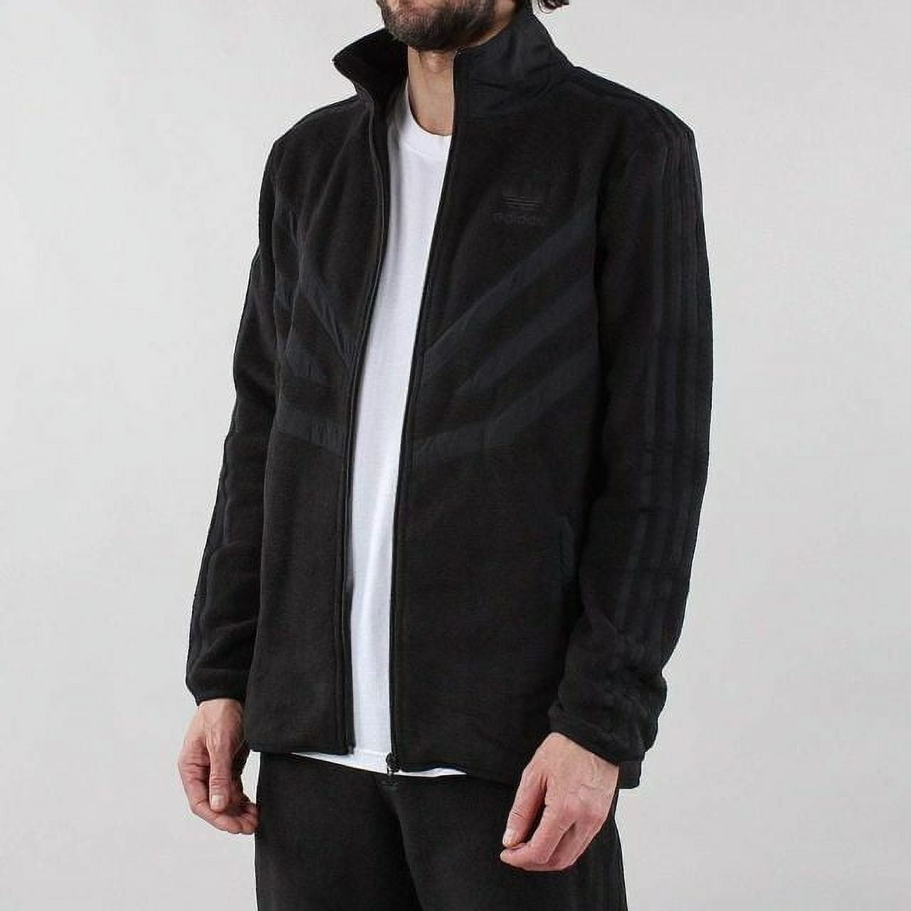 ADIDAS POLAR FLEECE MEN'S TRACK TOP SMALL