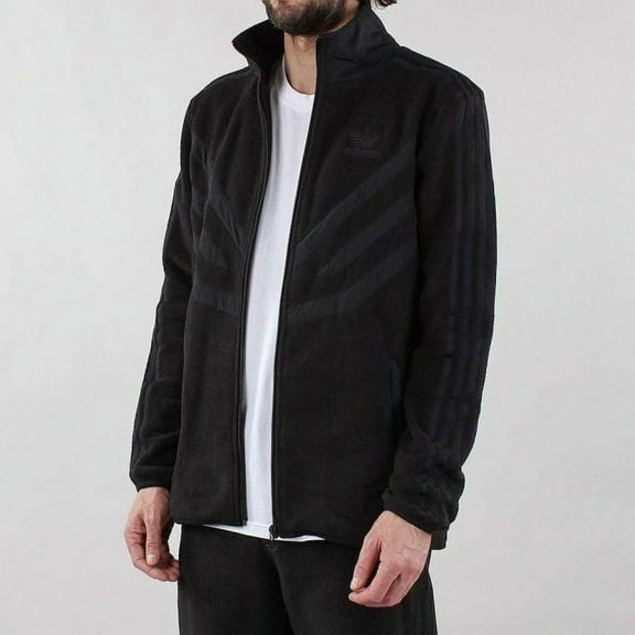 ADIDAS POLAR FLEECE MEN'S TRACK TOP SMALL