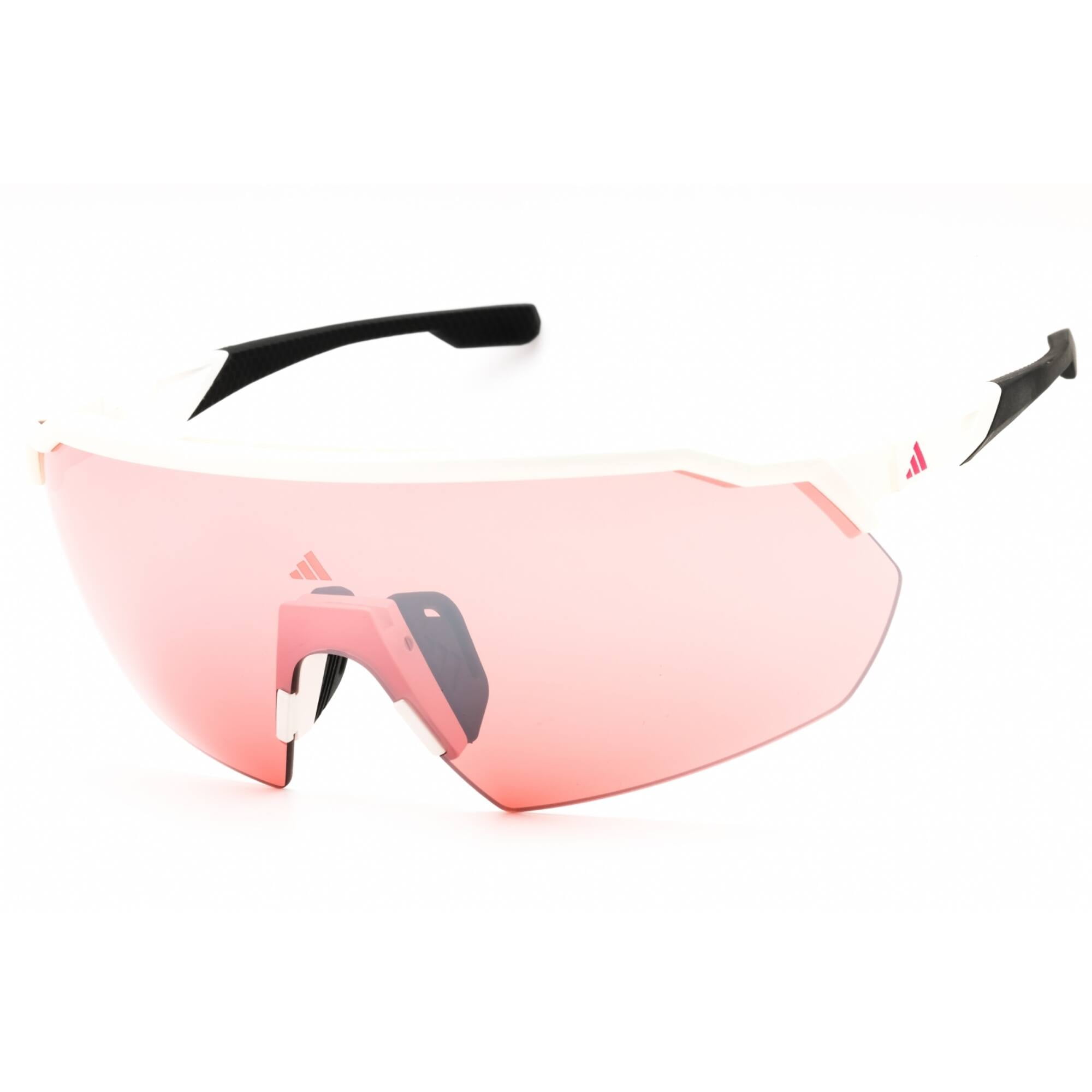 Adidas SP0093 21U Shield Sunglasses Unisex White - Walmart.com
