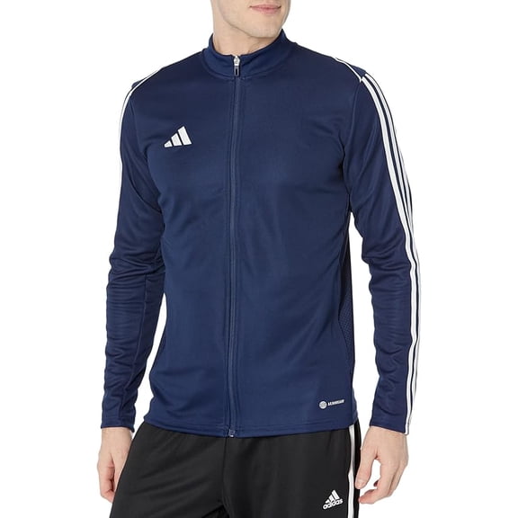 ADIDAS TIRO23 LEAGUE TRAINING MENS JACKET - SIZE: MEN MT2 - NAVY BLUE