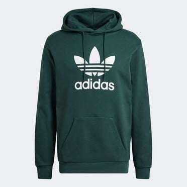ADIDAS Trefoil Hoody - Mens (Mineral Green,S)