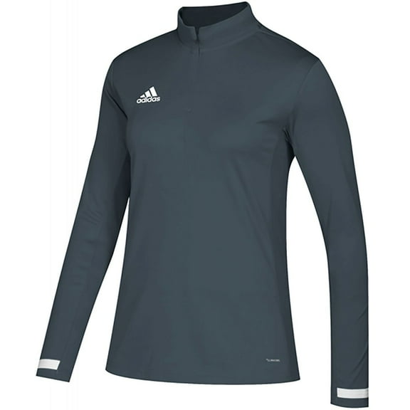 ADIDAS WOMEN'S TEAM 19 LONG SLEEVE 1/4 ZIP 19S