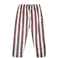 thumbnail image 1 of ADIDAS X ERIC EMANUEL Men's Tearaway Pants, Core White/Maroon, Medium, 1 of 3