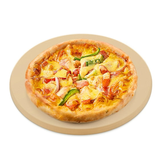 ADIQO 15" Round Food Grade Cordierite Pizza Stone