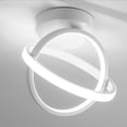 thumbnail image 1 of ADISUN Flush Mount Light Round Modern Hallway Ceiling Lamp, Led Ceiling Light Fixture White(Cool White Light,6000K), 1 of 7