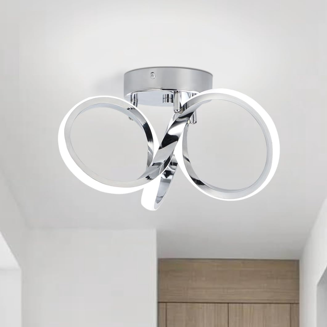 ADISUN Modern Led Ceiling Light Fixture Hallway Lights Flush Mount ...
