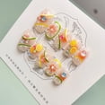 thumbnail image 1 of ADITYSHOP - Handmade Summer Lemon Zest Press-On Nails Large, Kit included, 1 of 2