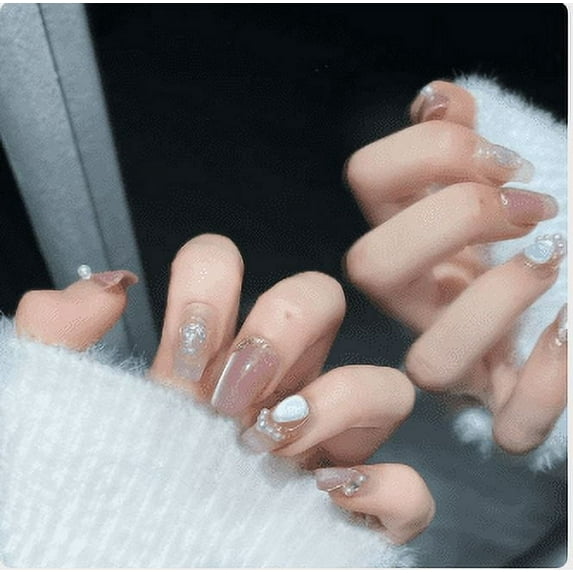 ADITYSHOP Natural Opulence False Nails, Skin Peach Tones