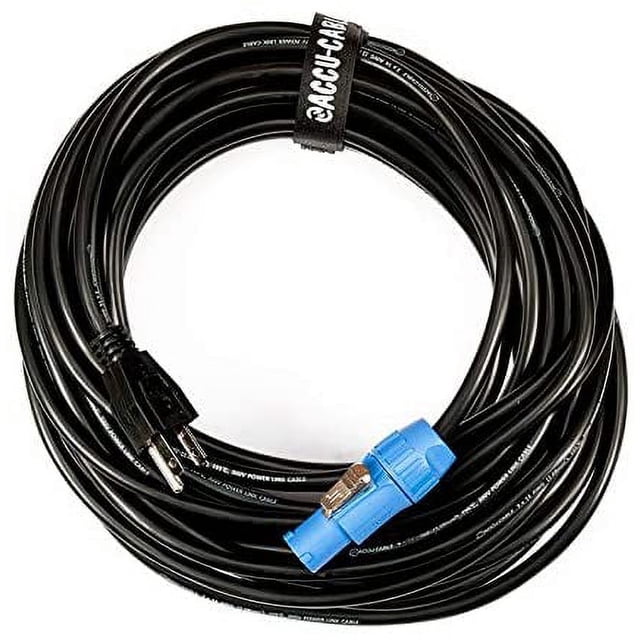 ADJ 50FT Seetronic Powerlocking Main Power Cable [SMPC50] - Walmart.com