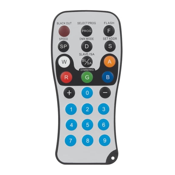 American DJ ADJ LED RC2 Wireless Infrared Remote Control Up To 15 Foot / 4.5M