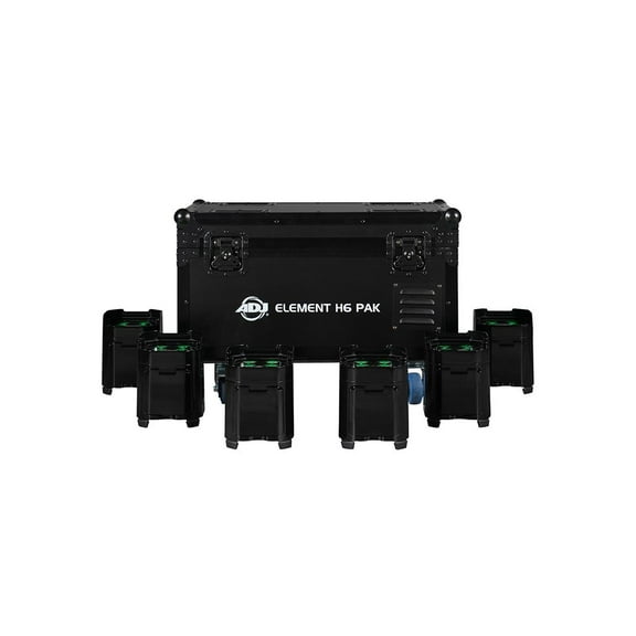 ADJ ELE600 6 Element H IP Black & FC with Wired Digital Communication Network