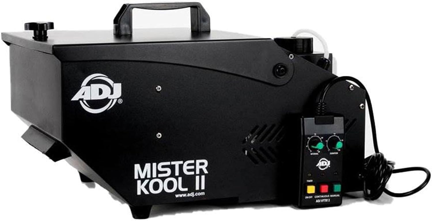 ADJ Low Lying Water Based Smoke Fog Machine with Remote and 1 Gallon of