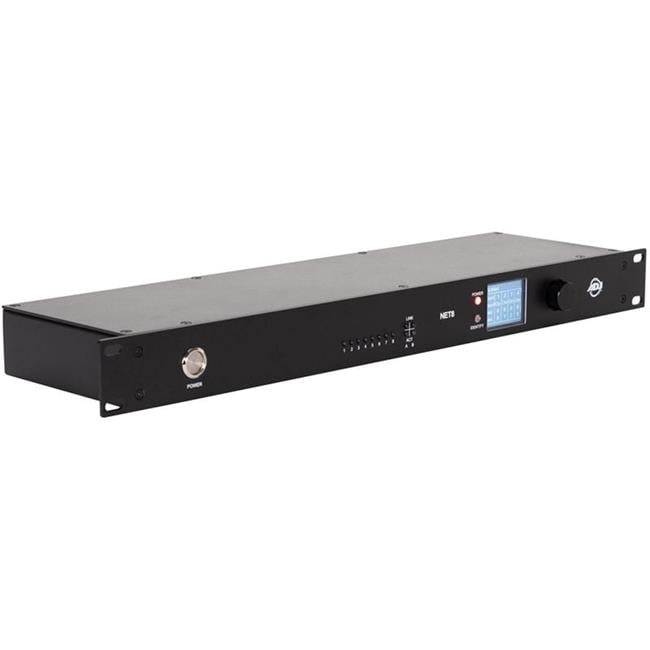 ADJ NET800 NET 8 4-Port DMX Over Ethernet Node with Wired Digital ...