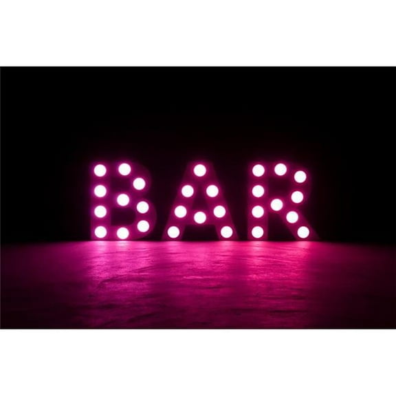 ADJ Products  24 in. Tall White LED Letters, RGBW
