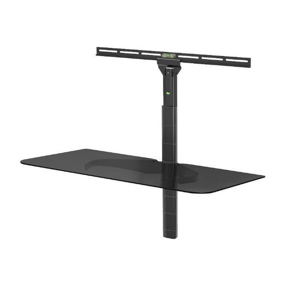 Level Mount Glass Component Shelf For Flat Panel Mounts