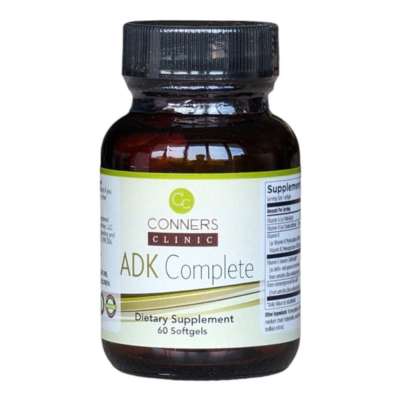 ADK Complete - Vitamin D, E, A  K - 60 capsules