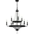 thumbnail image 1 of ADL5030MBK Quoizel Lighting Adelaide - 9 Light Chandelier In Transitional Style-36 Inches Tall and 30 Inches Wide     -Traditional Installation, 1 of 8