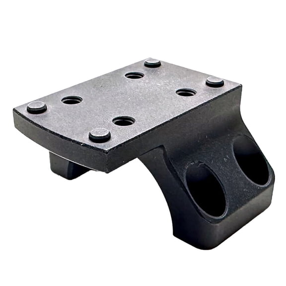 ADM 30mm Black Delta Scope Mount Ring Cap compatible with Leupold Delta Point Pro/EOTech EFLX/Vortex Defender Footprint (AD-DRC-30-BLK-DPP)