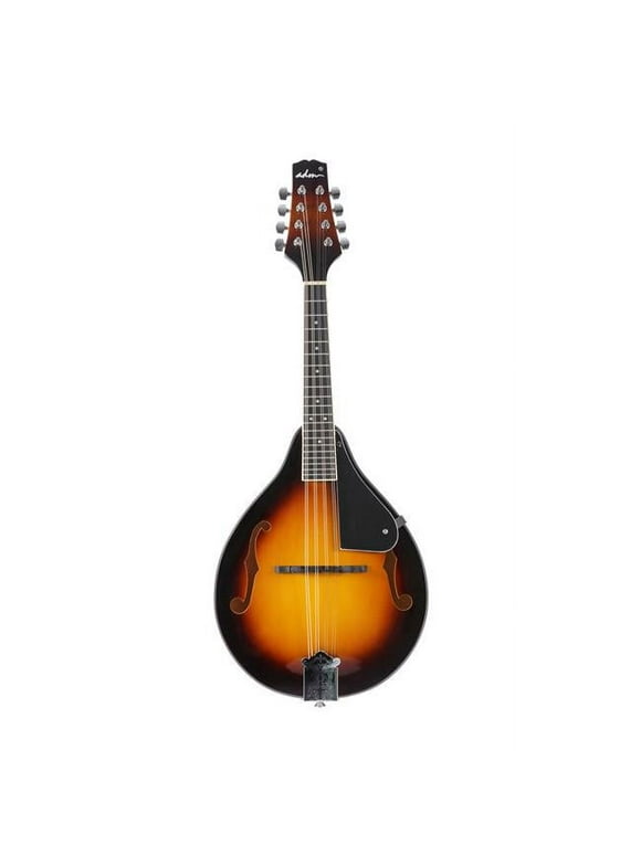 ADM JM110A-26-GSB A Style Mandolin Acoustic Mandolin Musical Instrument Beginner Kit, Sunburst