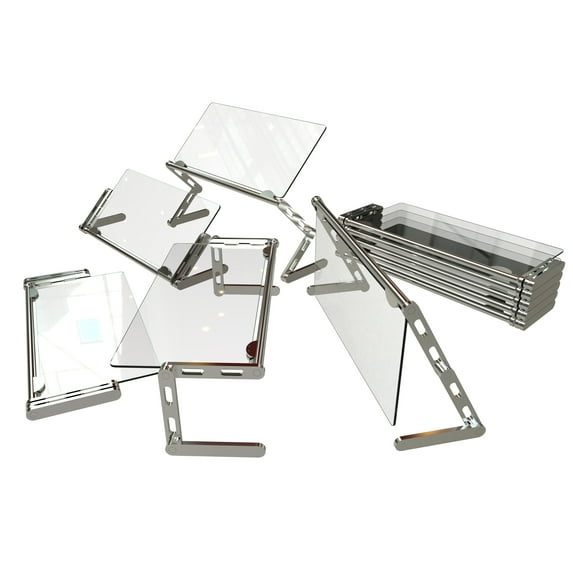 ADM Sneezeguard | ALLIN1-66 | Portable Sneeze Guard | Freestanding Adjustable Shield
