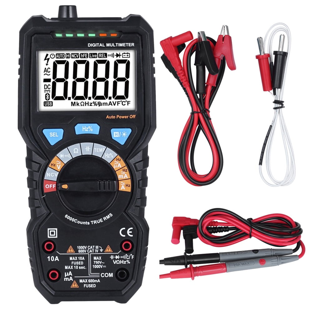ADM08 PRO Temperature Non-contact True RMS Value Digital Multimeter ...