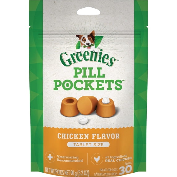 ADMC Greenies Pill Pockets Dog Treat - Pack of 4