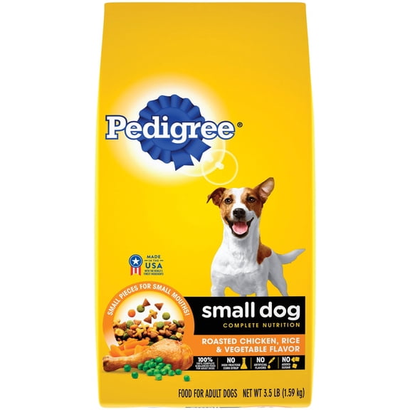ADMC Pedigree Small Dog Complete Nutrition Dry Dog Food - Pack of 4