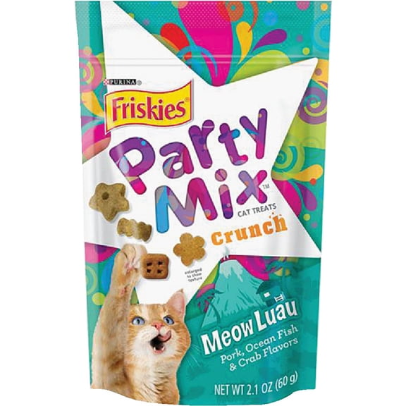 ADMC Purina Party Mix Crunch Cat Treat - Single Pack