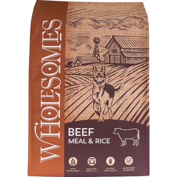 ADMC Wholesomes 40 Lb. Dry Dog Food - Pack of 2