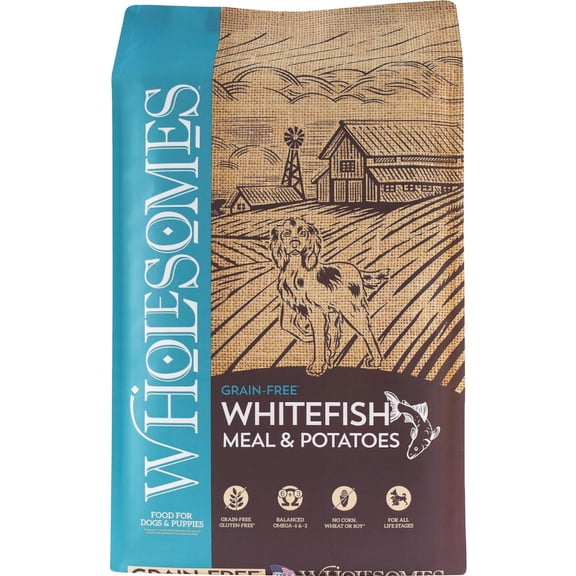 ADMC Wholesomes Grain-Free Whitefish Meal & Potato Dry Dog Food - Single Pack