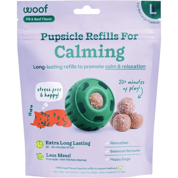 ADMC Woof Pupsicle Calming Dog Pop Treat - Pack of 2
