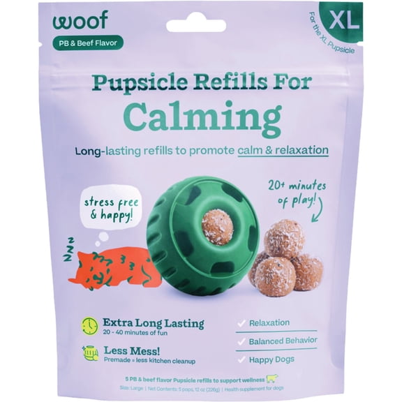 ADMC Woof Pupsicle Calming Dog Pop Treat - Single Pack