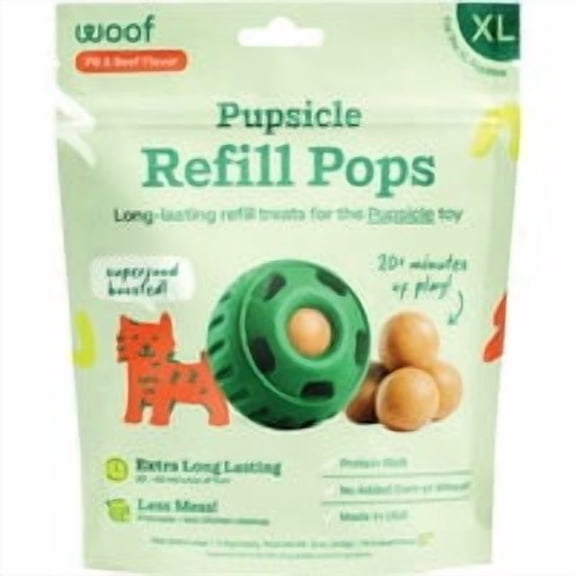 ADMC Woof Pupsicle Dog Pop Treat - Pack of 24
