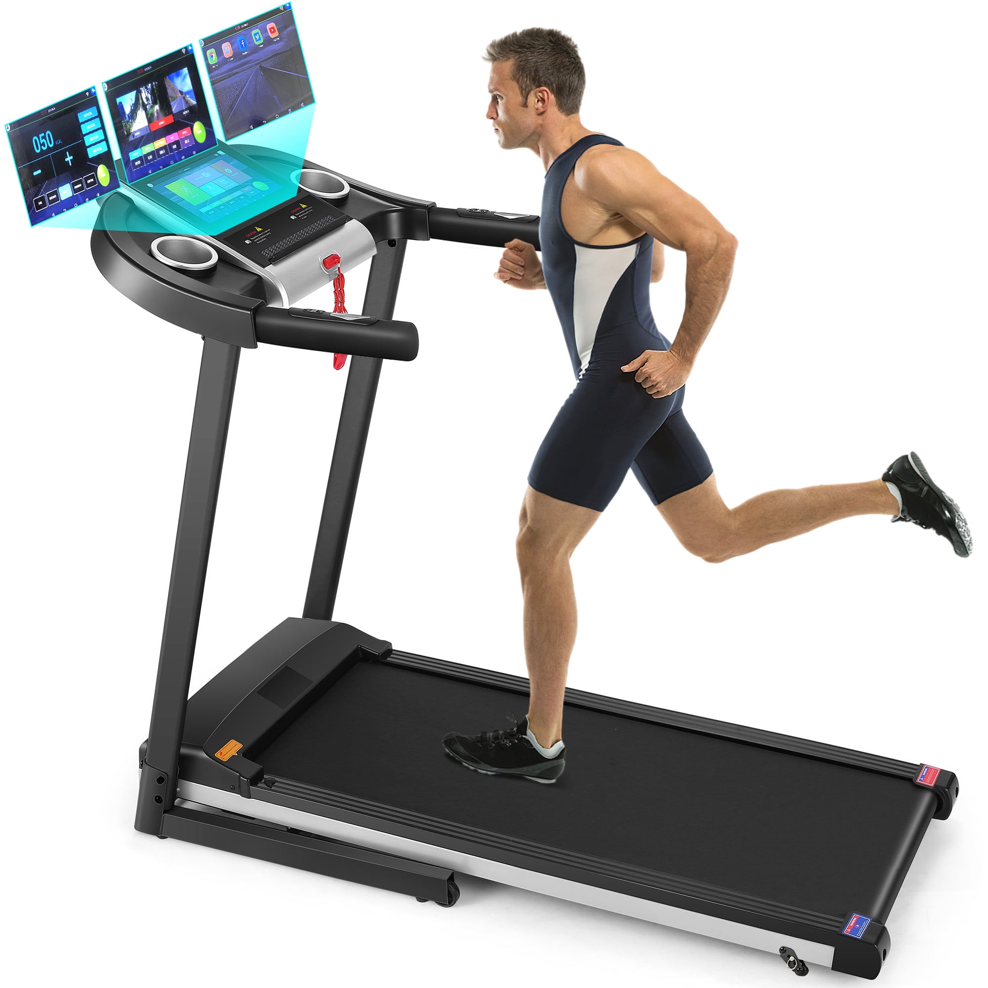 ADNOOM Home TreadmillAdnoom Treadmill with 10" HD TV Movie