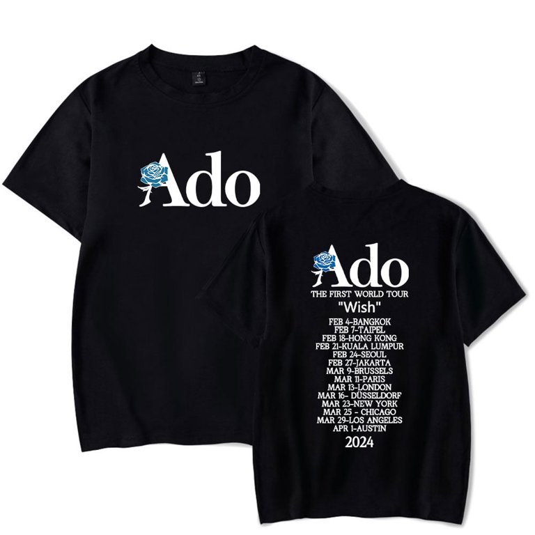 Ado wish world tour ライブTシャツ Ado wish World Tour TシャツLサイズ